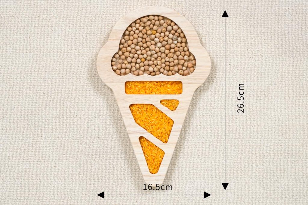 Small World Sensory Play Tray-Ice Cream Cone