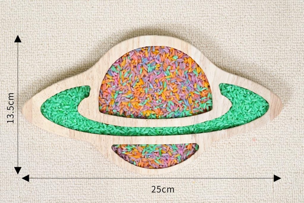 Small World Sensory Play Tray-Saturn