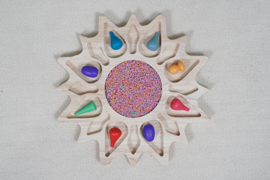 Small World Sensory Play Tray-Sunflower