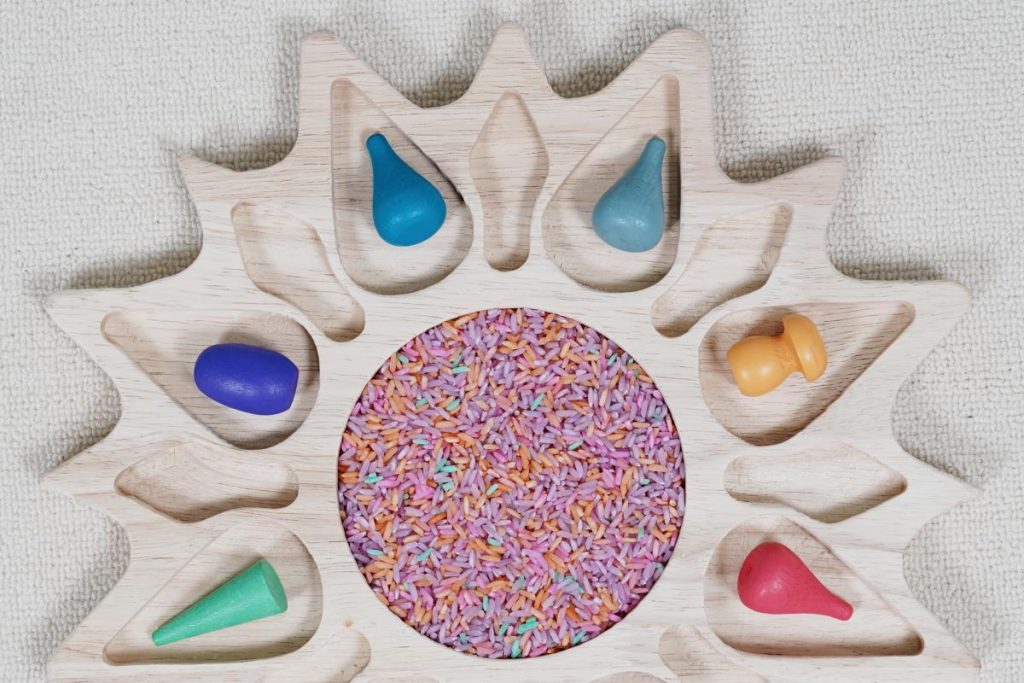 Small World Sensory Play Tray-Sunflower