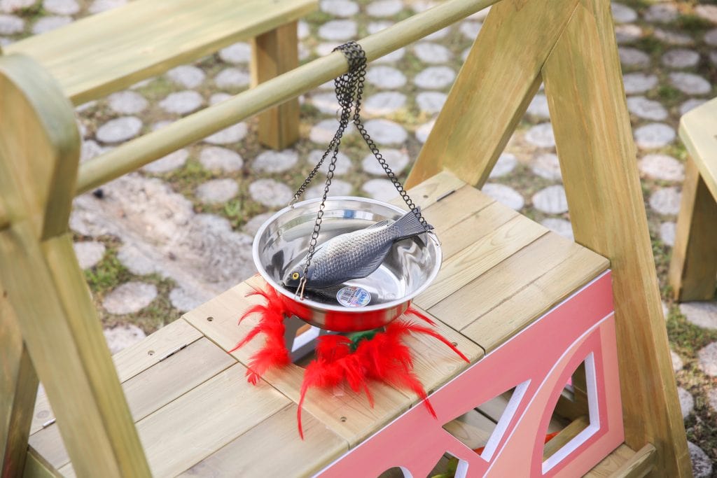 Wooden Campfire Play Set for Kids
