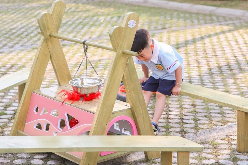 Wooden Campfire Play Set for Kids