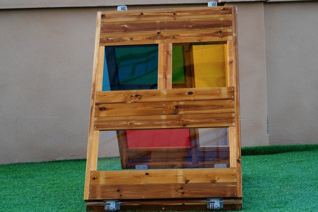 Wooden Outdoor Play Tent for Kids