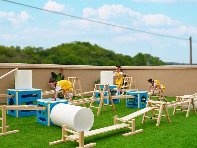 outdoor games for preschoolers using wooden